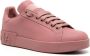 Dolce & Gabbana Portofino Leren Sneakers Pink Dames - Thumbnail 19