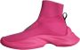 Dolce & Gabbana Roze Logo High-Top Sneakers Pink Heren - Thumbnail 5