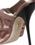 Dolce & Gabbana Roze Satijnen Slingback Hoge Hak Sandalen Pink Dames - Thumbnail 9