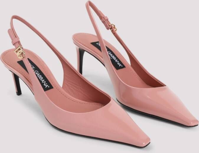 Dolce & Gabbana Roze Slingback Schoenen Pink Dames