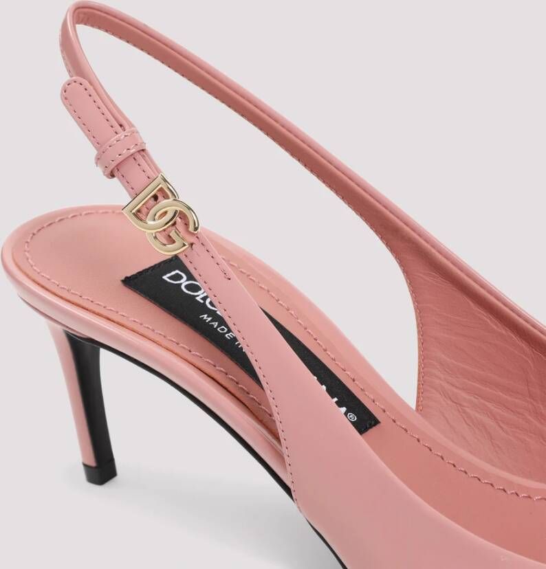 Dolce & Gabbana Roze Slingback Schoenen Pink Dames