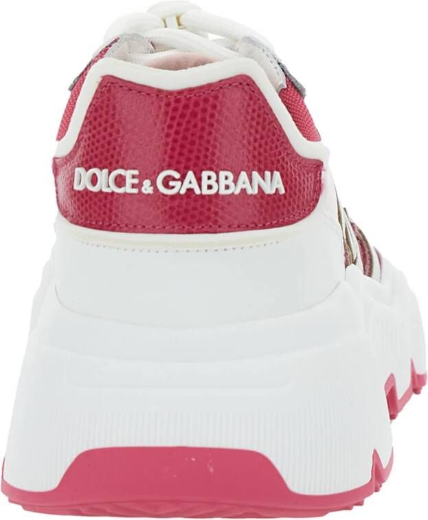 Dolce & Gabbana Roze Sneakers Daymaster Multicolor Dames