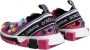 Dolce & Gabbana Roze Sorrento Crystals Lage Sneakers Pink Dames - Thumbnail 11