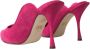 Dolce & Gabbana Fuchsia Suède Hakken Sandalen Pink Dames - Thumbnail 12