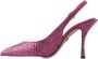 Dolce & Gabbana Roze Kristal Slingback Hakken Sandalen Pink Dames - Thumbnail 15