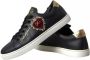 Dolce & Gabbana Sacred Heart Lace-Up Sneakers Zwart Goud Black Dames - Thumbnail 2