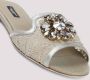 Dolce & Gabbana Stijlvolle Slippers Cq0023Ag66780703 Beige Dames - Thumbnail 11