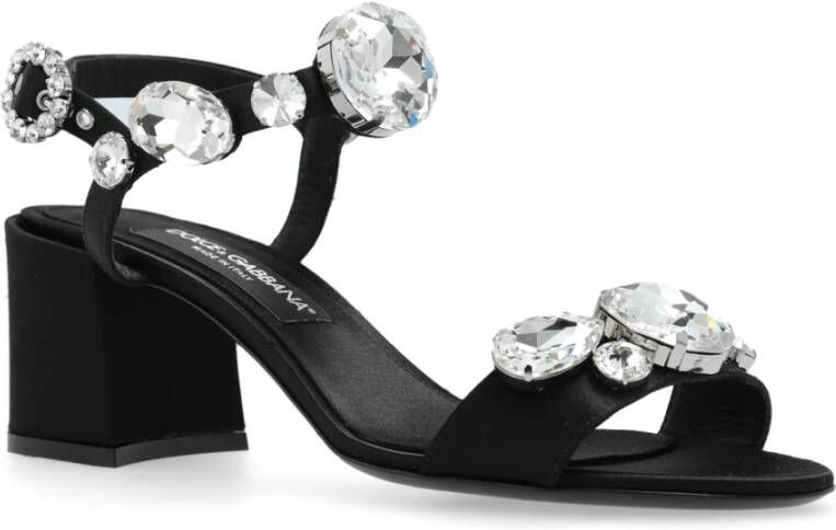 Dolce & Gabbana Sandalen met hak Black Dames