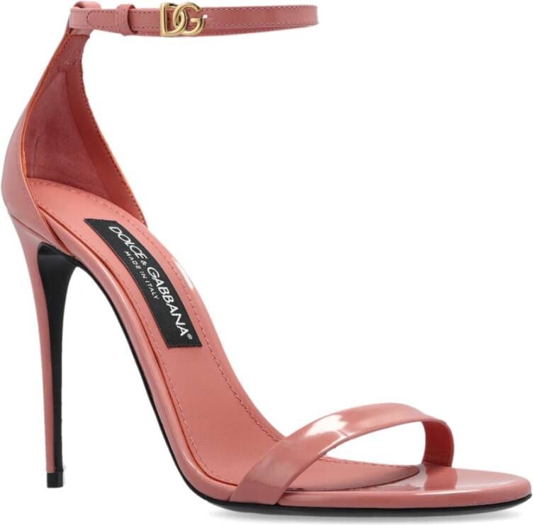 Dolce & Gabbana Sandalen met hak Pink Dames