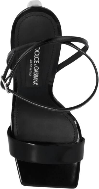 Dolce & Gabbana Sandalen met hoge hakken Zwart Dames