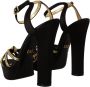 Dolce & Gabbana Hoge hak sandalen met glamoureuze touch Black Dames - Thumbnail 4