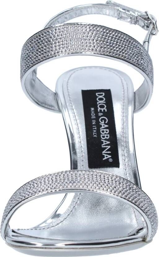 Dolce & Gabbana Sandalen Zilver Gray Dames