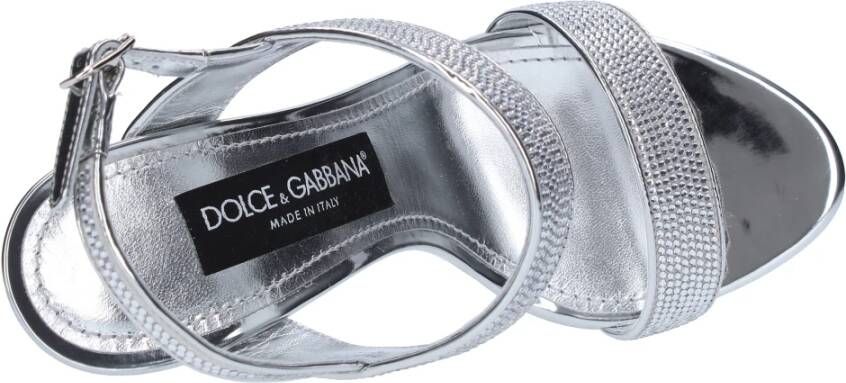 Dolce & Gabbana Sandalen Zilver Gray Dames