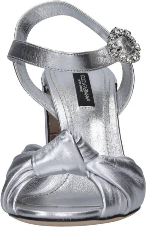 Dolce & Gabbana Sandalen Zilver Gray Dames