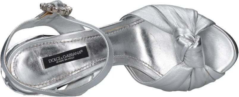 Dolce & Gabbana Sandalen Zilver Gray Dames