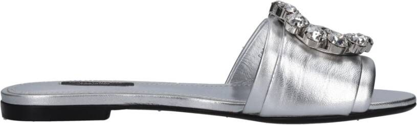 Dolce & Gabbana Sandalen Zilver Gray Dames