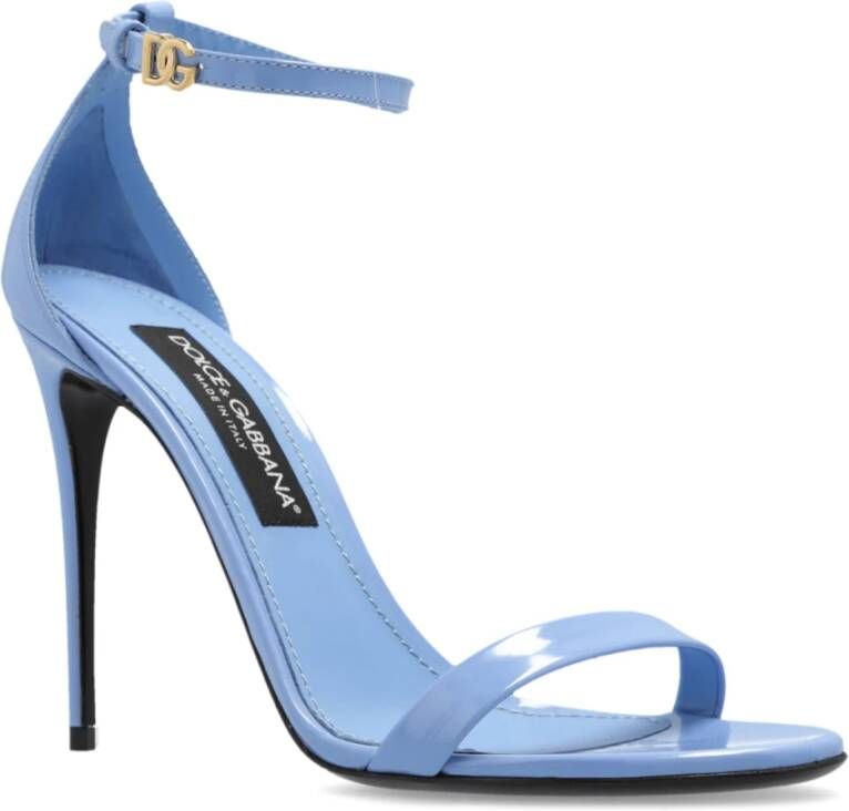 Dolce & Gabbana Sandalen met hak Blue Dames