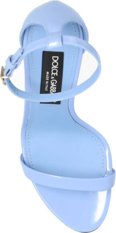 Dolce & Gabbana Sandalen met hak Blue Dames