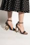 Dolce & Gabbana Sandalettes met hak Keira Black Dames - Thumbnail 2