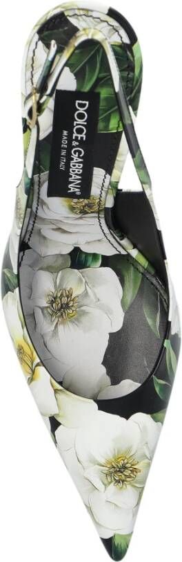 Dolce & Gabbana Schoenen met bloemenmotief en hak Multicolor Dames