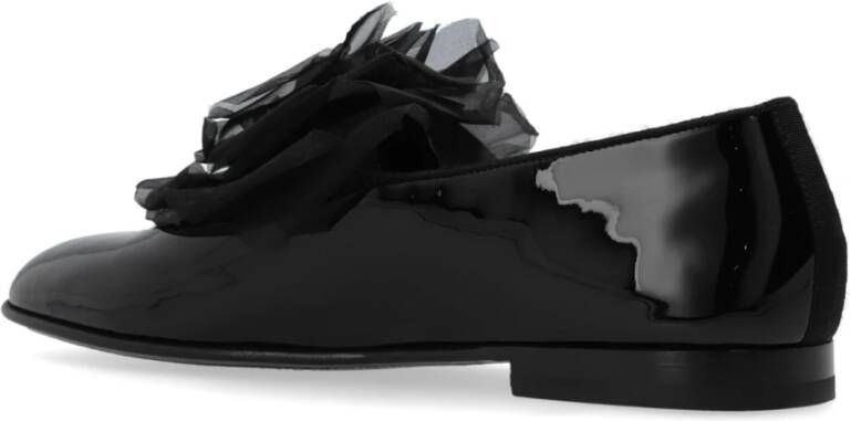 Dolce & Gabbana Schoenen met tule applicatie Black Heren