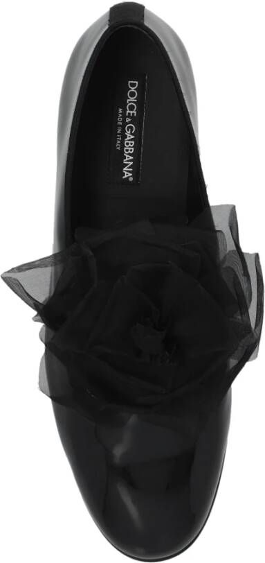 Dolce & Gabbana Schoenen met tule applicatie Black Heren