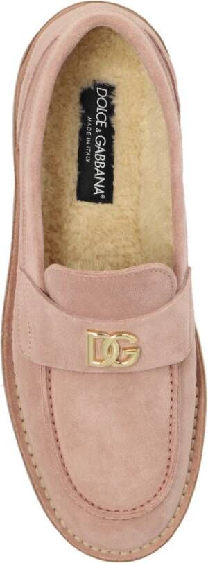 Dolce & Gabbana Schoenen type loafers Pink Dames