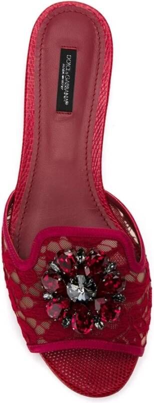 Dolce & Gabbana Schuifregelaars Rood Dames