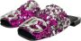 Dolce & Gabbana Sequin Logo Flats Sandalen Pink Dames - Thumbnail 3