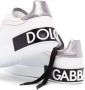 Dolce & Gabbana Portofino Sneakers Italiaanse Leren Schoenen White Dames - Thumbnail 10