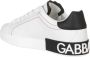 Dolce & Gabbana Leren lage sneakers met contrasterende inzetstukken White Heren - Thumbnail 12