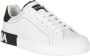 Dolce & Gabbana Leren lage sneakers met contrasterende inzetstukken White Heren - Thumbnail 14