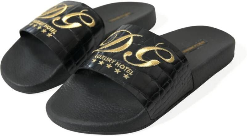 Dolce & Gabbana Sliders Black Dames