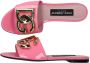 Dolce & Gabbana Beauty Roze Slippers Pink Dames - Thumbnail 2
