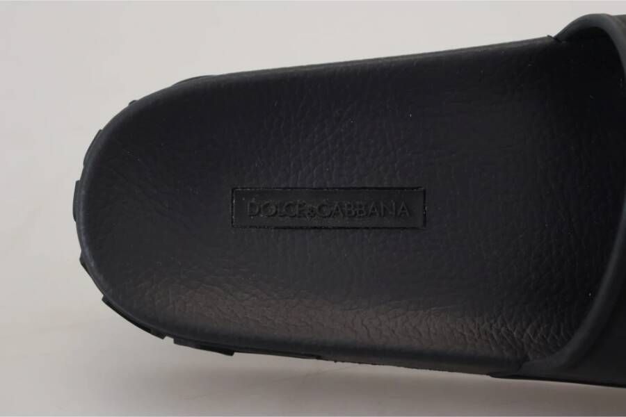 Dolce & Gabbana Sliders Zwart Dames