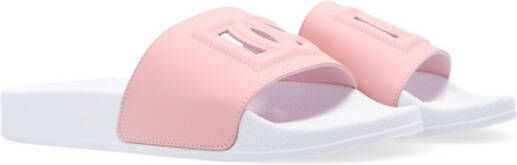 Dolce & Gabbana Kids Slippers met uitgesneden detail Roze - Foto 3