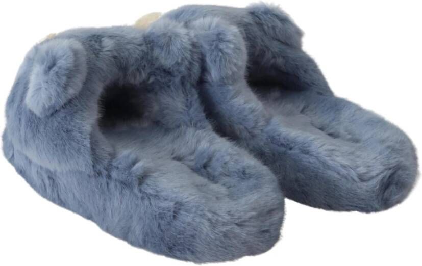 Dolce & Gabbana Slippers Blauw Heren