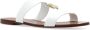 Dolce & Gabbana Slippers met logo-vormige applicatie White Dames - Thumbnail 4