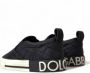 Dolce & Gabbana Gewatteerde Lage Top Sneakers Black Dames - Thumbnail 24