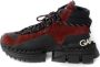 Dolce & Gabbana Bourgondisch Leren High Top Sneakers Multicolor Dames - Thumbnail 12