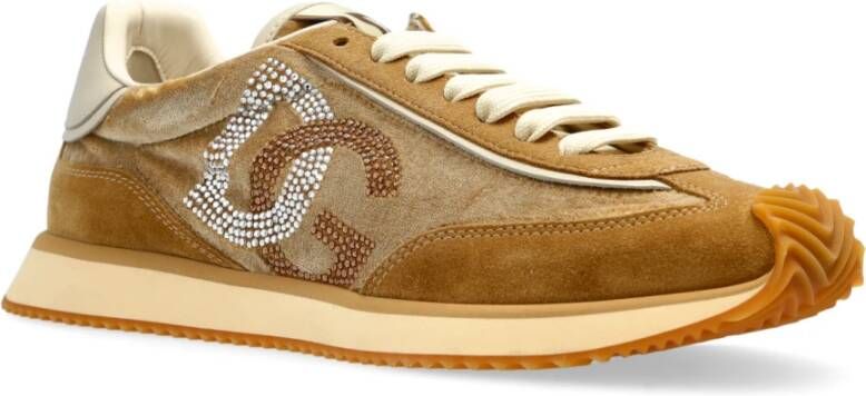 Dolce & Gabbana Sneakers DG Cushion Beige Dames