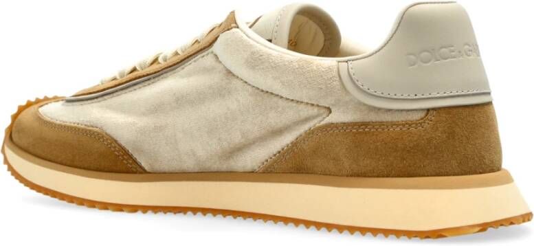 Dolce & Gabbana Sneakers DG Cushion Beige Dames