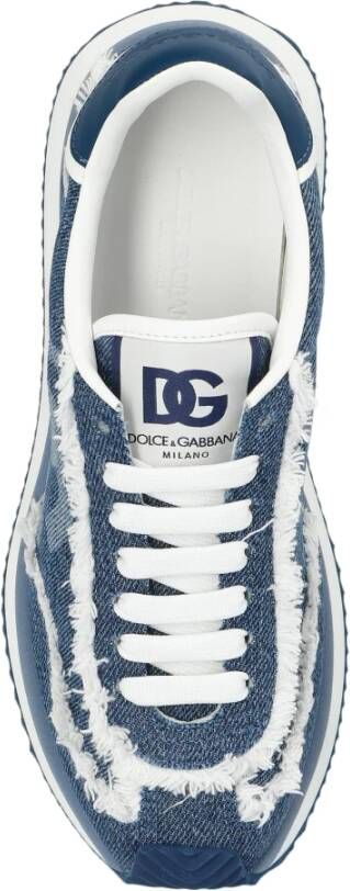 Dolce & Gabbana Sneakers DG Cushion Blue Dames