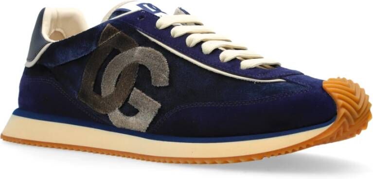 Dolce & Gabbana Sneakers DG Cushion Blue Heren