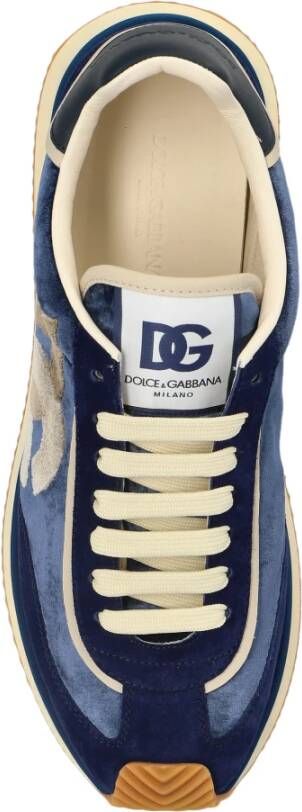 Dolce & Gabbana Sneakers DG Cushion Blue Heren