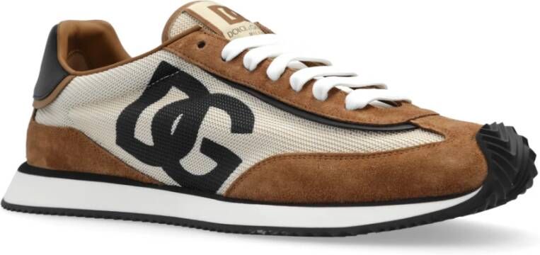 Dolce & Gabbana Sneakers DG Cushion Brown Heren