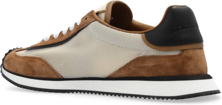 Dolce & Gabbana Sneakers DG Cushion Brown Heren