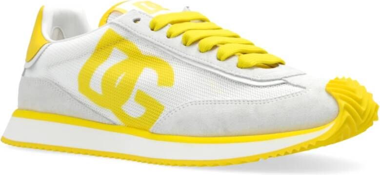 Dolce & Gabbana Sneakers DG Cushion Yellow Dames