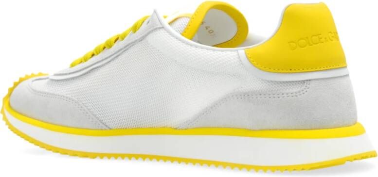 Dolce & Gabbana Sneakers DG Cushion Yellow Dames