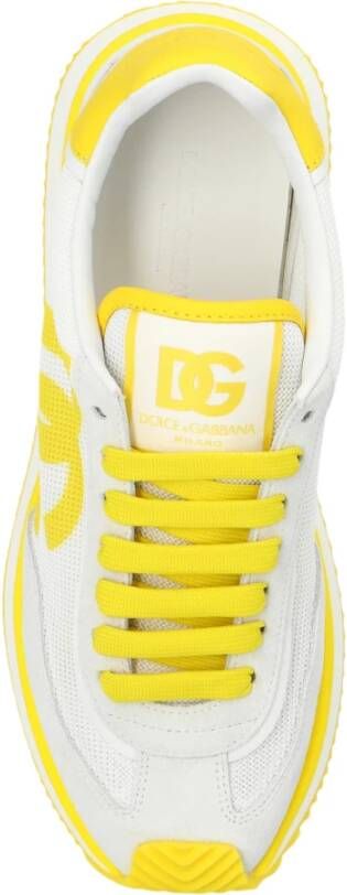 Dolce & Gabbana Sneakers DG Cushion Yellow Dames